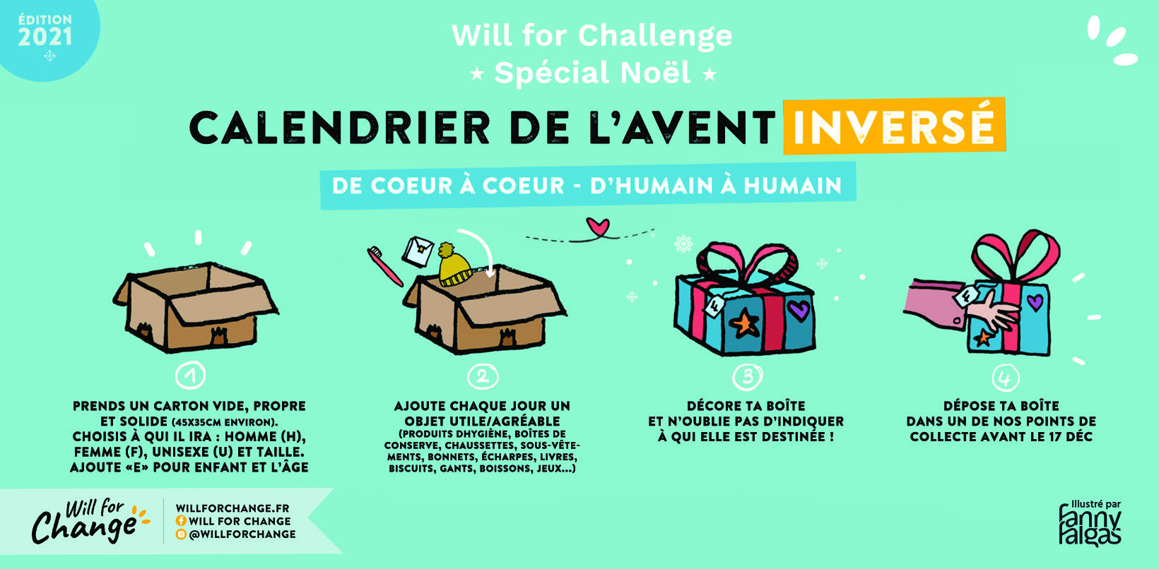 Visuel : Calendrier de l'Avent Invers